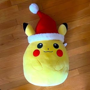 Pokeman Pikachu Santa Original Squishmallows